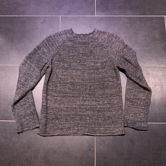 American Apparel Raglan Sleeve Gray Marled Sweater - Picture 5 of 11